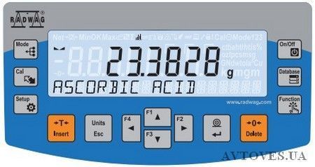 Display and keyboard scales Radwag AS 60/220.R2